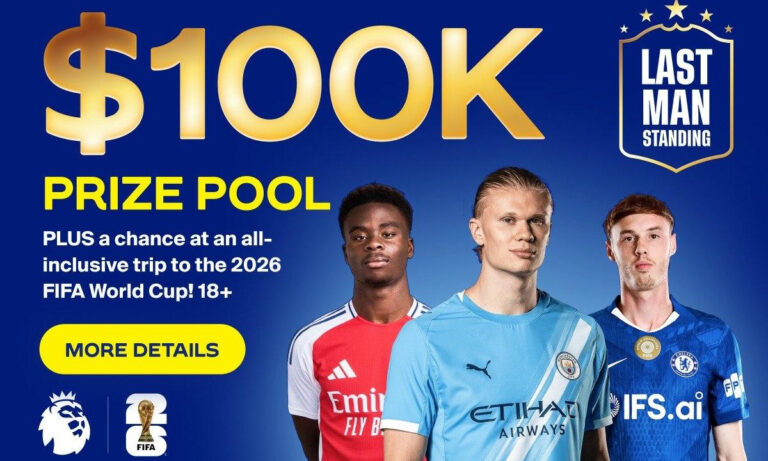 Toshi.bet Launches Free Last Man Standing Football — $5,000 Weekly, $100,000 World Cup Prize