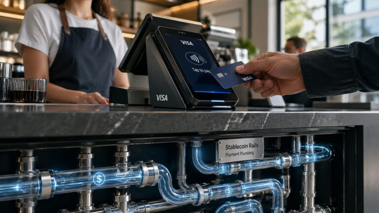 Visa is quietly building stablecoins into mainstream payment plumbing without you knowing