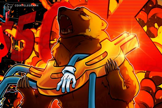 Bitcoin can crash to $50K if 'most critical' bear market test fails: Analysis