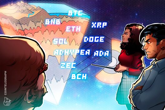 Price predictions 5/13: BTC, ETH, BNB, XRP, SOL, DOGE, HYPE, ADA, ZEC, BCH