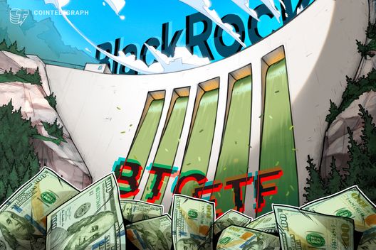 BlackRock Bitcoin ETF sees near-record outflows as BTC dips below $75K