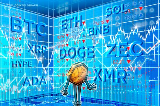 Price predictions 5/27: BTC, ETH, BNB, XRP, SOL, DOGE, HYPE, ZEC, ADA, XMR