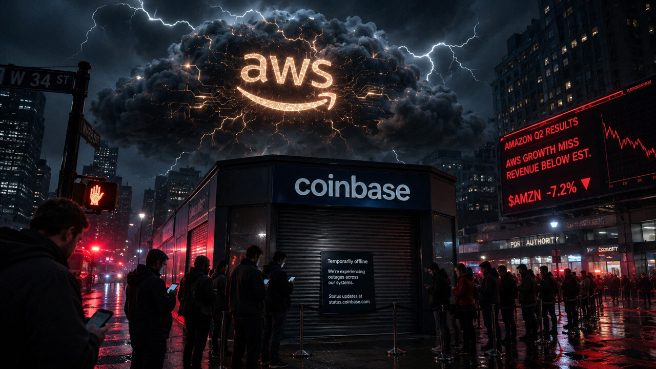 Coinbase went down for over 5 hours after missing earnings. Bulls still see a path to $300 billion by 2030