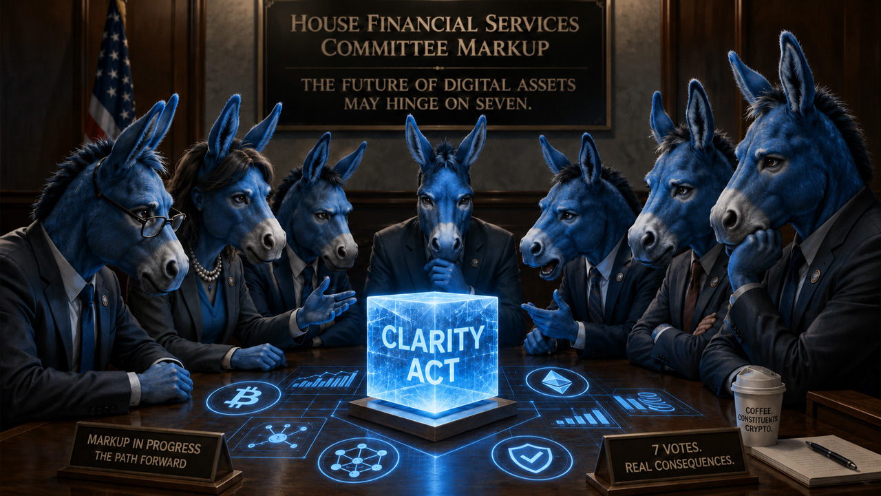 CLARITY Act’s markup progress now hinges on these Democrat lawmakers