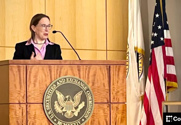 SEC Commissioner Peirce counters views that crypto rule will foster synthetic tokens
