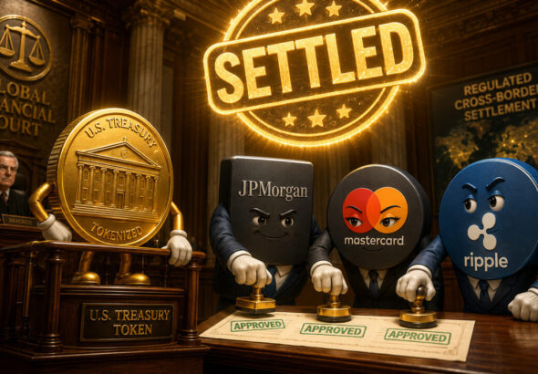 JPMorgan, Mastercard and Ripple complete cross-border XRP tokenized Treasury settlement
