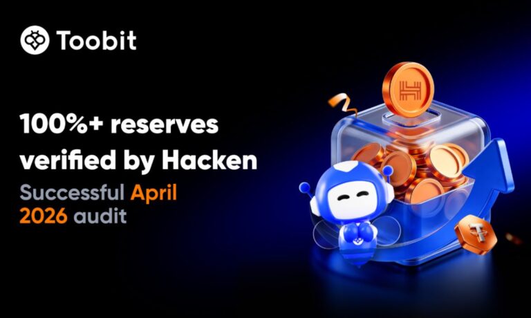 Toobit Confirms Over 100% Asset Backing in Latest Hacken Proof of Reserves Report