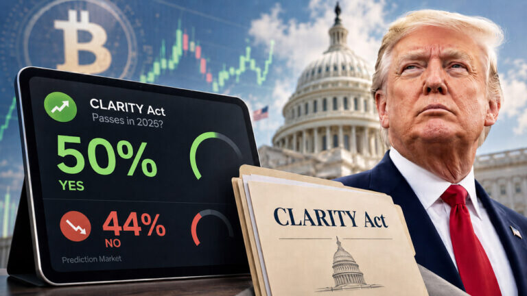 CLARITY Act chances of passage this year falls to 50% after Trump’s new demands