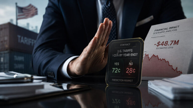 Prediction markets can hedge corporate losses – Who decides if they pay out?