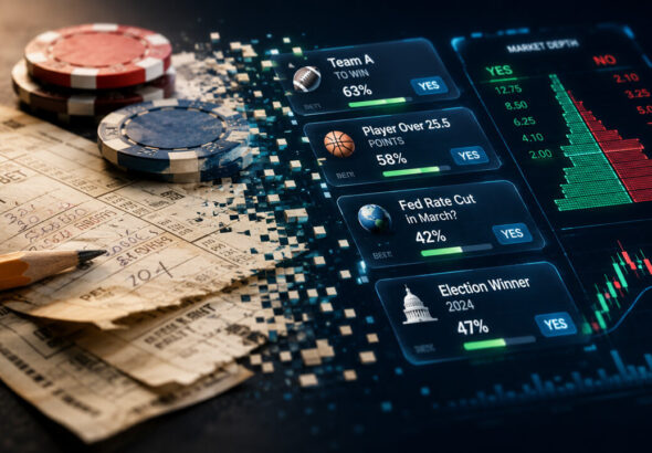 Legacy sportsbooks are chasing prediction markets that already trade billions each month