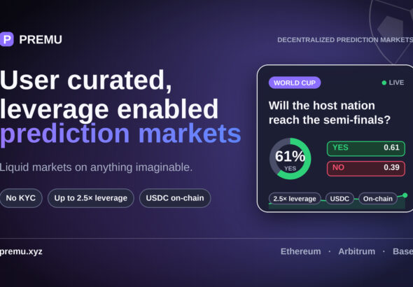 Premu Opens User-Created, Leveraged Prediction Markets Ahead of the 2026 World Cup