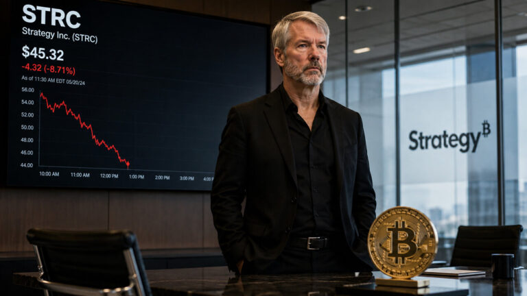 STRC’s plunge puts Saylor’s Bitcoin dividend machine under pressure