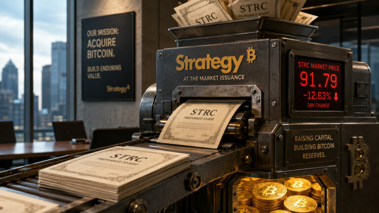 Strategy’s $10 billion STRC Bitcoin yield product sinks to yearly low as market demands higher payout