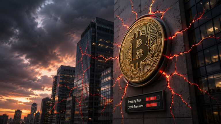 One Bitcoin treasury’s paper loss just made Strategy’s stress everyone’s problem