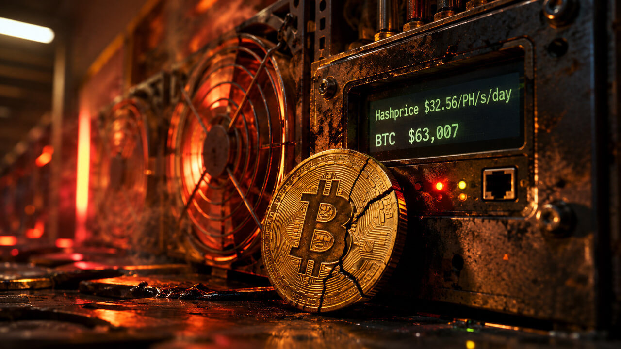 Bitcoin miner bottom signal now depends on who survives weak mining profits