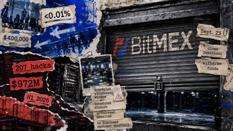 BitMEX shuts down without an FTX style crisis, revealing where crypto’s real danger has moved