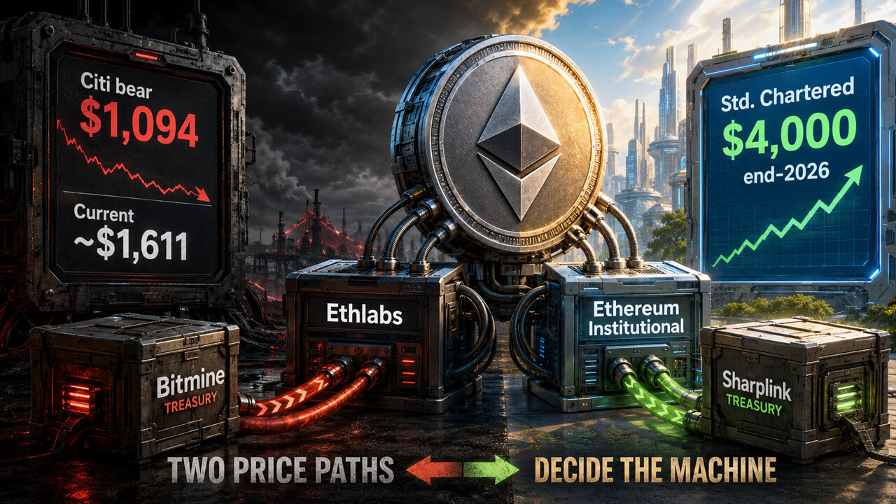 Ethereum is splitting into three power centers and ETH treasury firms are paying for two