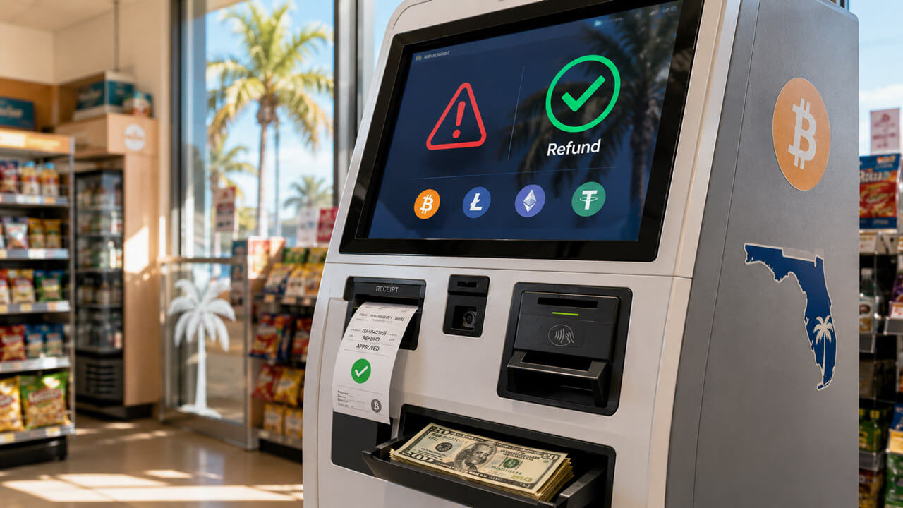 Florida’s new crypto ATM law makes scam refunds the cost of doing business