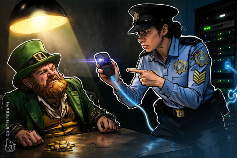 Irish authorities seize another 500 Bitcoin, bringing 2026 total to 1,500 BTC