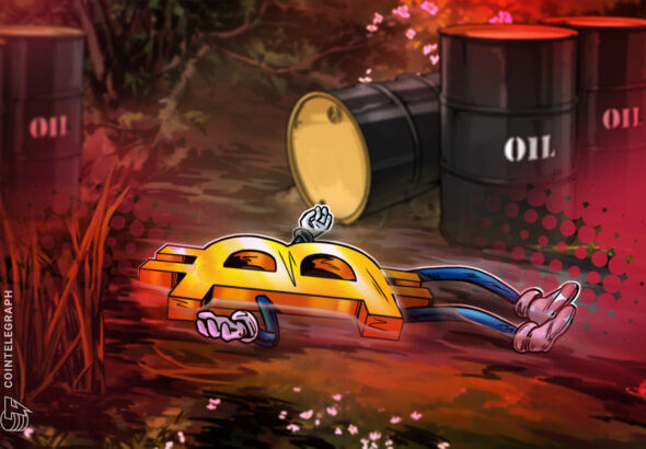 Bitcoin slides as Iran ceasefire collapse sees $75 oil on Hormuz blockade threats