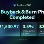 JST Hits Record Deflationary Milestone: Over 355M Tokens Burned as JustLend DAO Revenue Fuels Value Appreciation