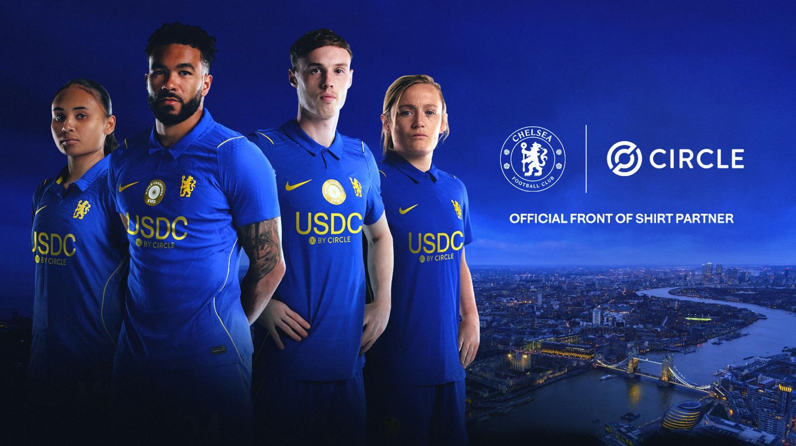 Circle's USDC takes over Chelsea's jersey in Premier League first sponsorship deal