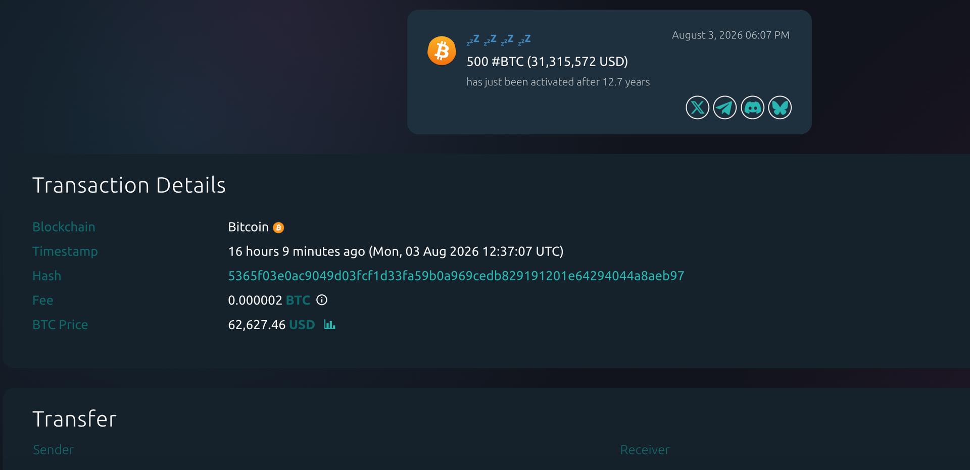A bitcoin wallet dormant since 2013 moved $31 million, and it's not the only one