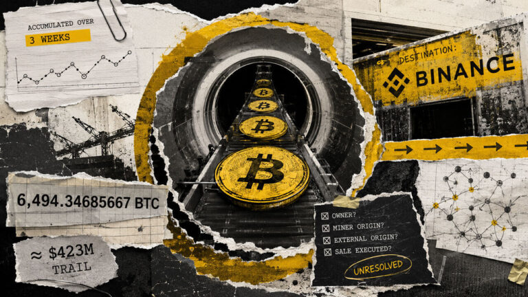 A mysterious whale just funneled 6,494 BTC into Binance, triggering massive sell-off fears