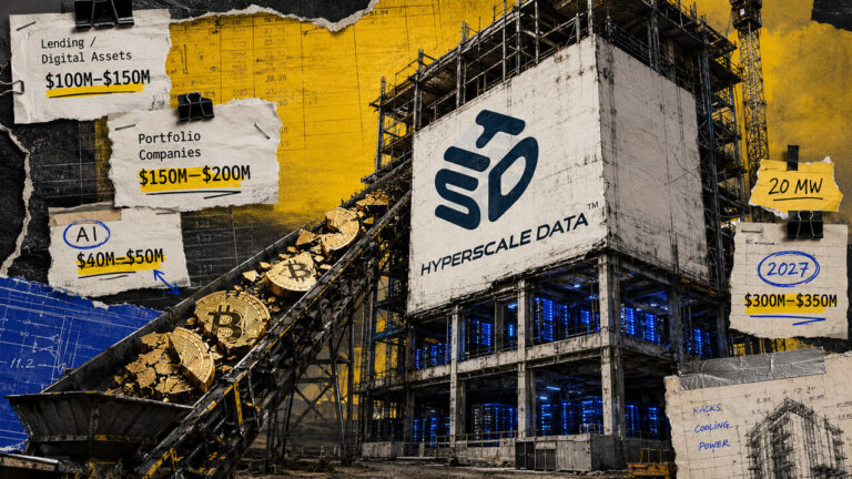 Hyperscale sells Bitcoin for AI business set to deliver less than 20% of 2027 revenue