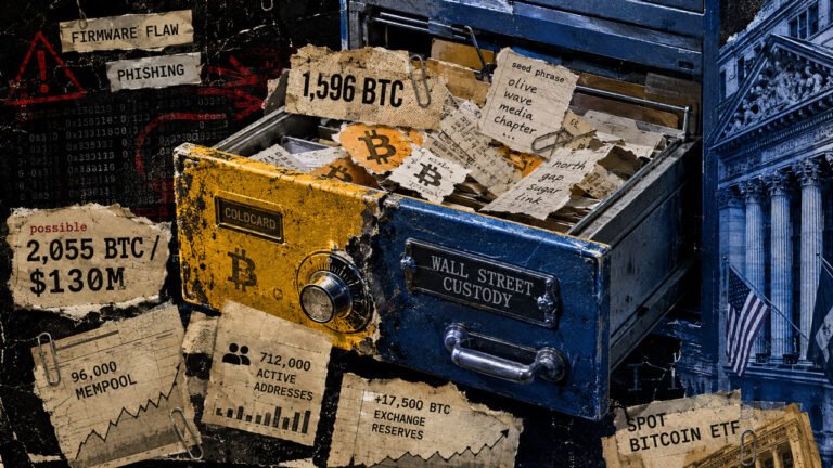 Coldcard’s $130 million crisis is pushing Bitcoin back into Wall Street’s hands