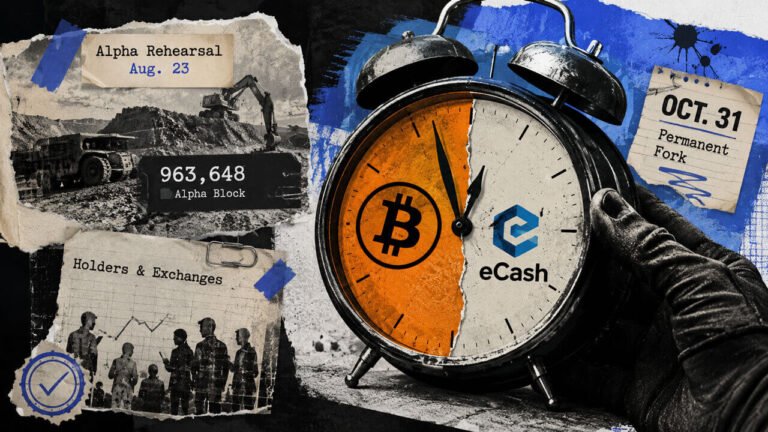 Bitcoin holders face unresolved fork risks as new eCash test chain launches ahead of October deadline