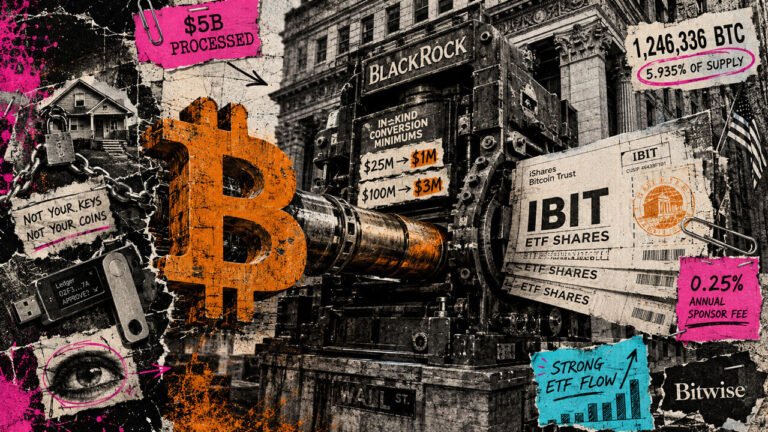 It just got 25 times easier to move self-custody Bitcoin directly onto Wall Street, and $5 billion already has