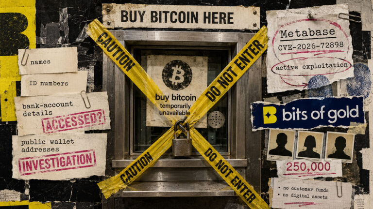 Bitcoin purchases halted after data breach puts 250,000 crypto users at risk