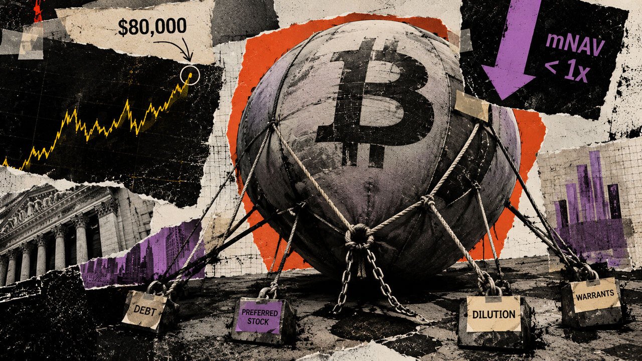 Bitcoin hit $80,000 but failed to restore BTC treasury premiums at Strategy, Twenty One Capital, or Metaplanet