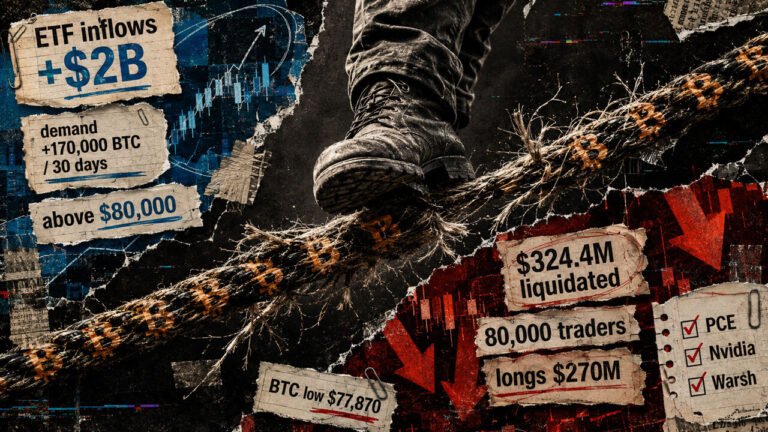 Why Bitcoin’s $80,000 rally just flipped from short squeeze to long squeeze