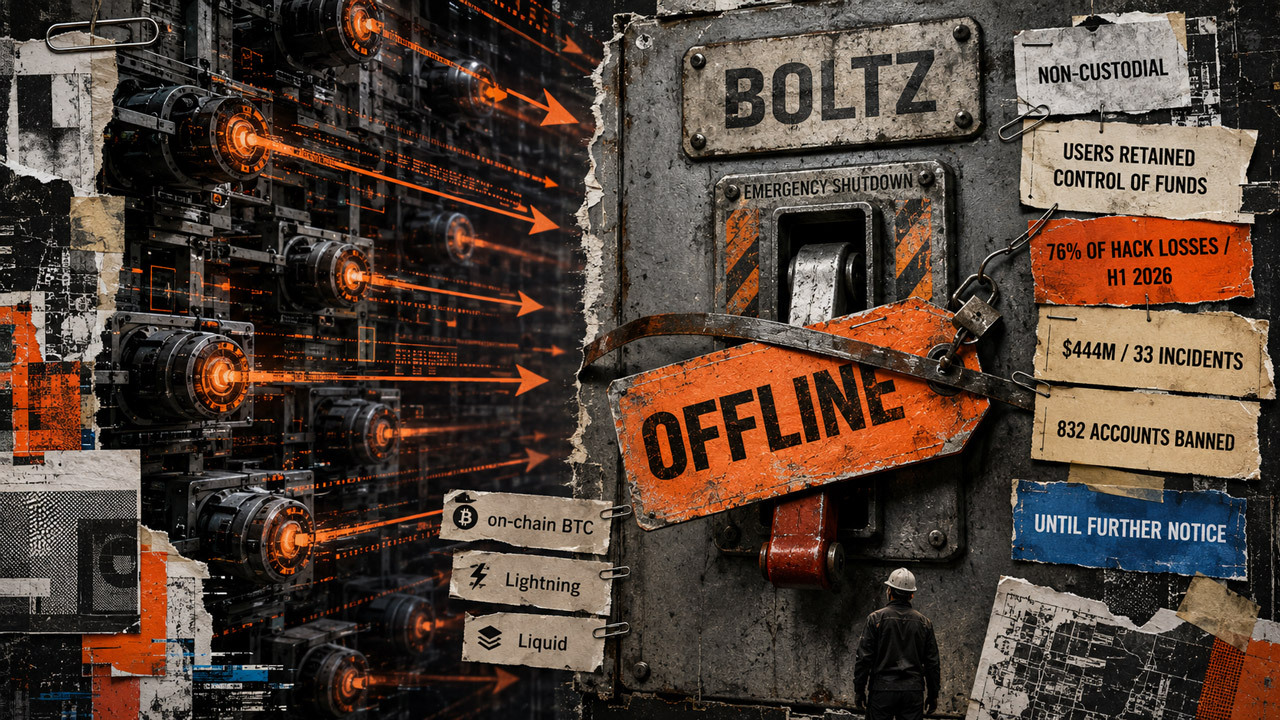 Boltz’s shutdown shows the real danger of AI hacking is pushing crypto back into the hands of giant custodians