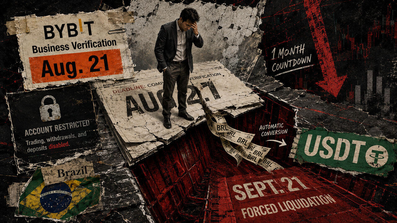 Forced liquidations begin in 30 days for business crypto accounts missing new verification rules on Bybit