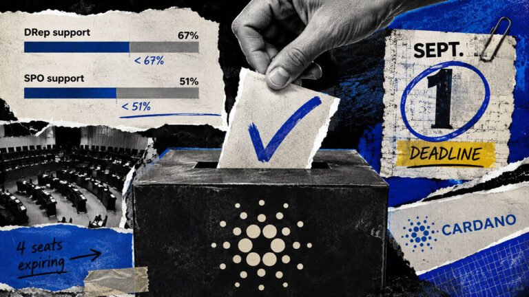 Cardano has days to close two huge voting gaps before governance hits a 3-seat bottleneck