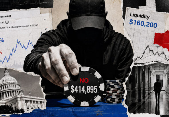 Polymarket’s 20% CLARITY Act odds sit on a market one $100K trade could radically reprice