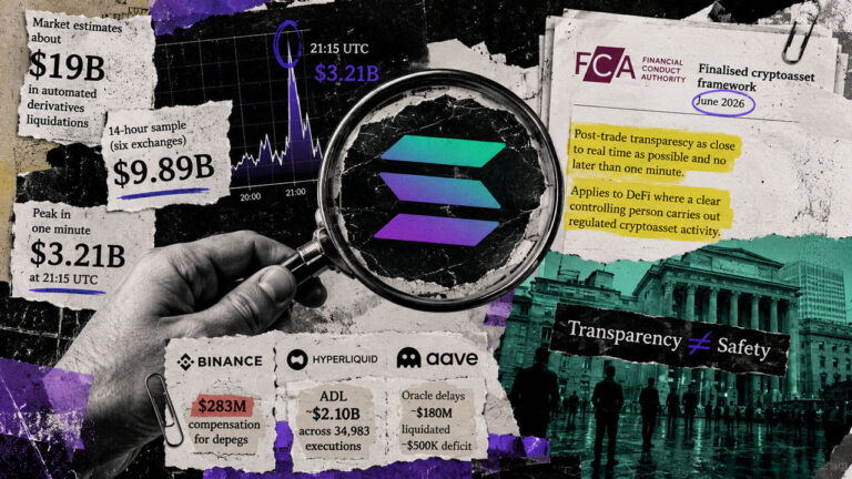 Crypto crash liquidations face massive data gap as public records contradict $18B Solana claim