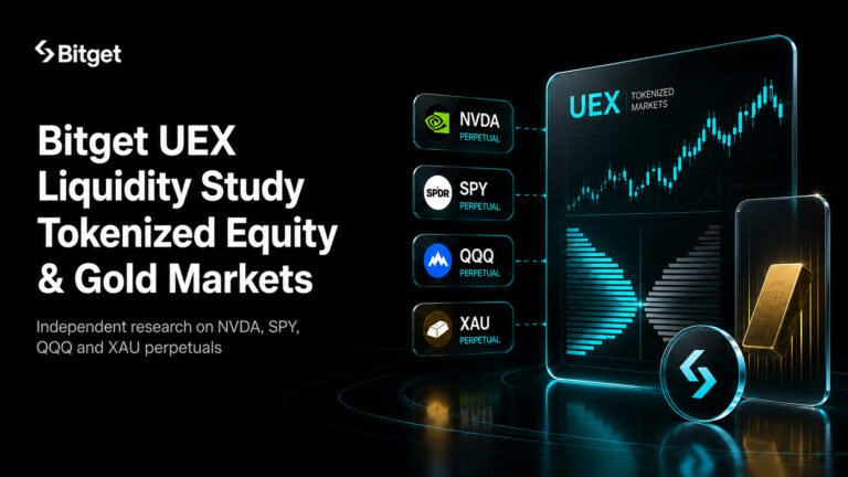 Independent Research Details Liquidity Conditions in Bitget UEX’s Tokenized Equity and Gold Perpetual Markets