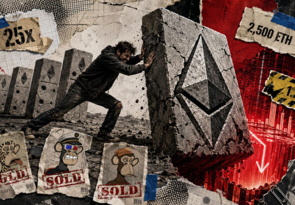 Machi Big Brother sells 3 Bored Apes to cut his Ethereum long in 52%, but liquidation moved to just $22 away