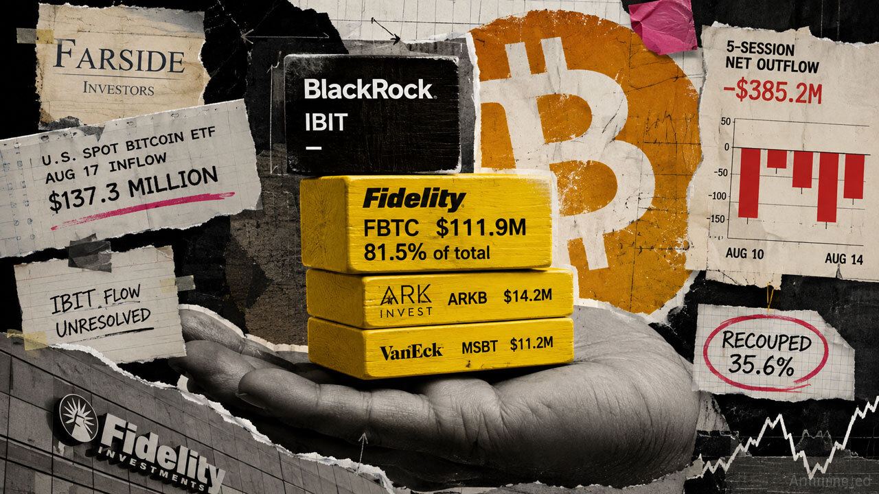 Bitcoin ETF flows jumped by $137 million, but it only recouped a third of recent losses