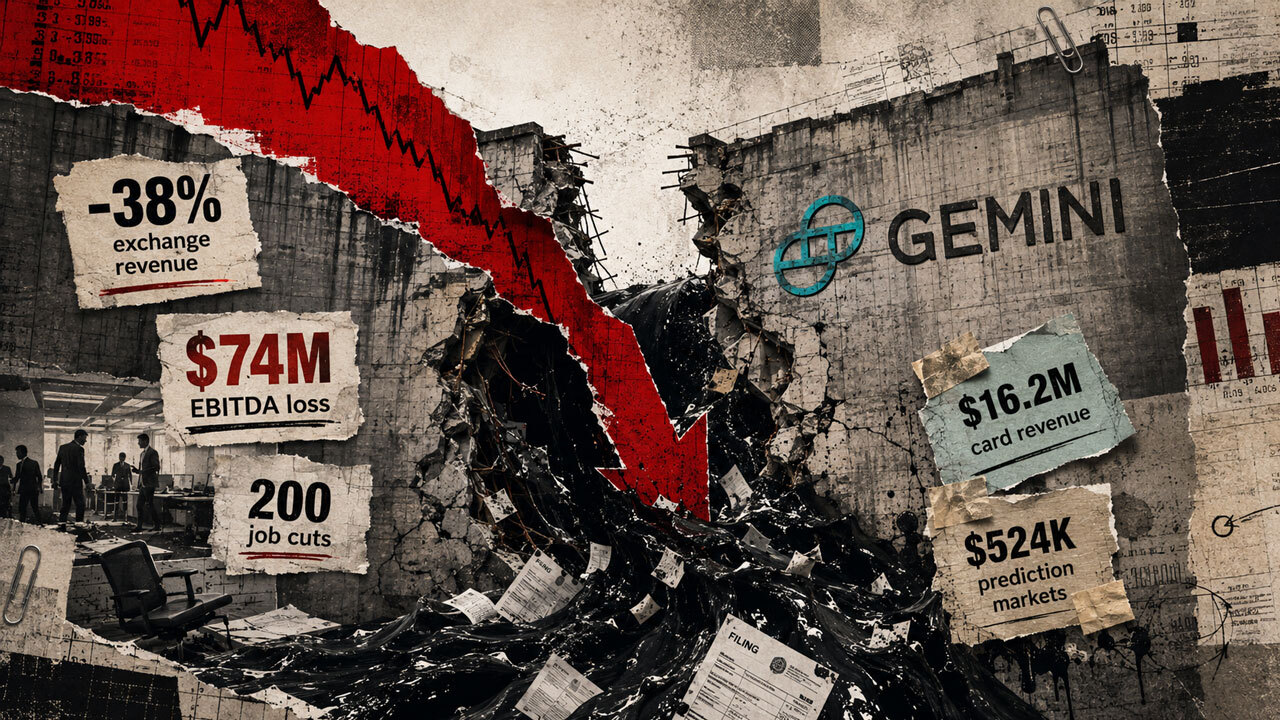Latest Gemini earnings expose crypto’s new exchange reality – more total revenue, less crypto trading