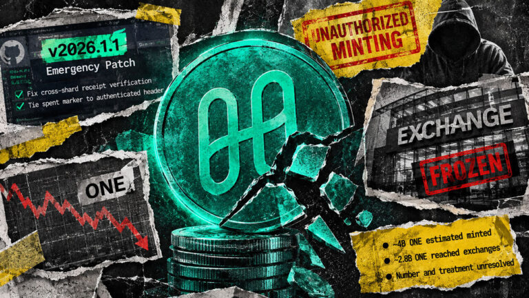 Harmony weighs a full blockchain rollback after unauthorized minting floods exchanges with billions in ONE