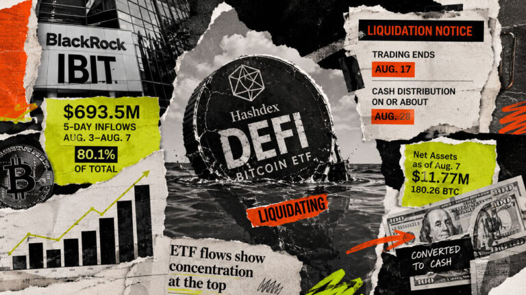 This spot Bitcoin ETF only logged six inflow days ever – now investors have until August 17 before forced cash liquidation