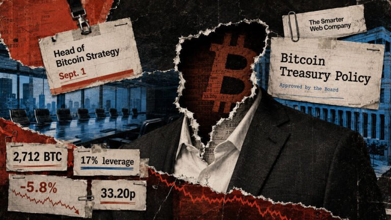 A 2,712 BTC treasury company just lost its Bitcoin strategy chief with no successor named