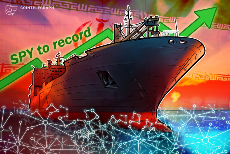 Bitcoin coils at $64K as Hormuz reopening timeline sends S&P 500 to $70T record