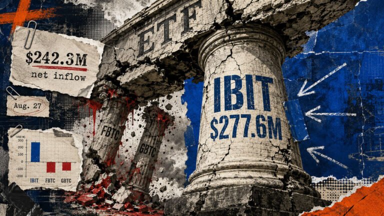 BlackRock just pulled in 115% of all Bitcoin ETF inflows in a single day as rival funds bleed cash