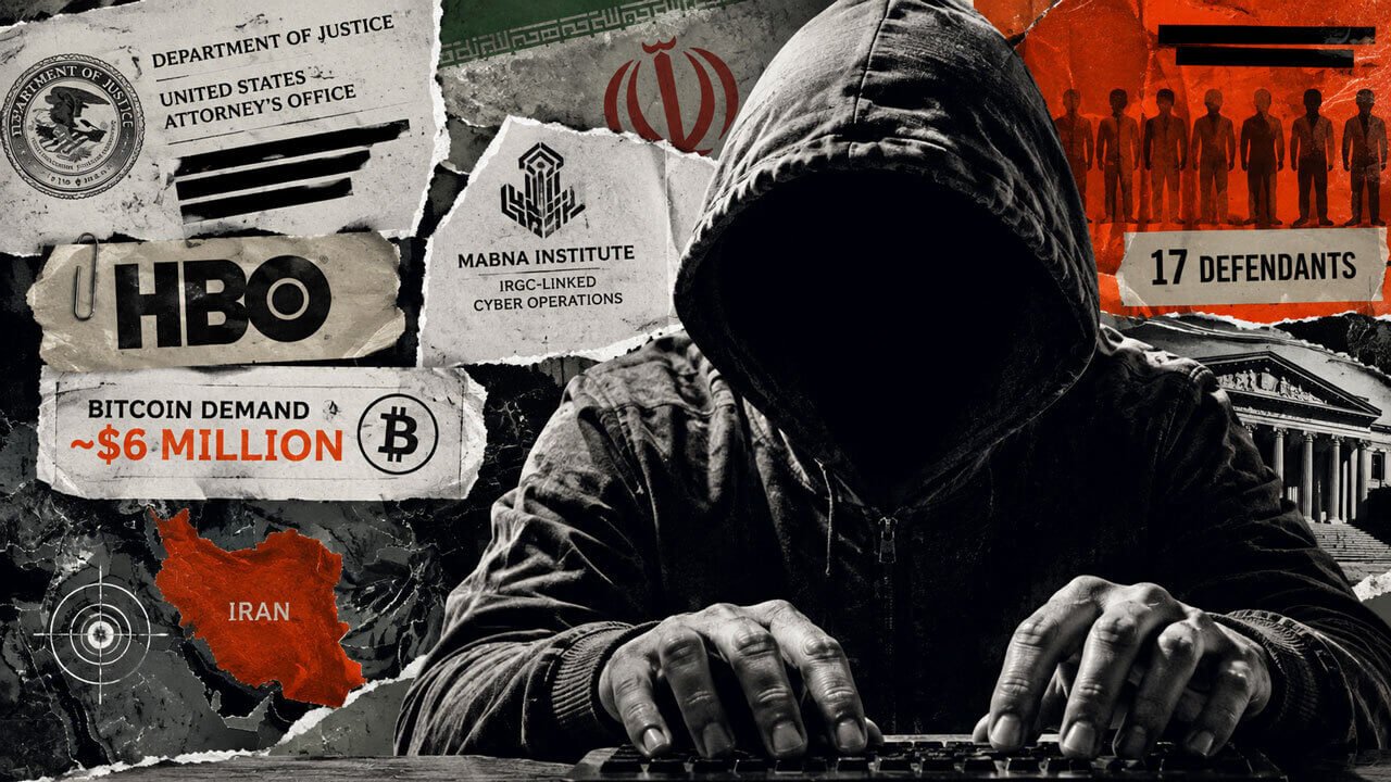 US expands Iran-linked hacking case to 17 defendants over HBO’s $6 million Bitcoin ransom plot